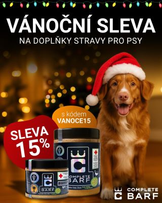 Už máte dárek pro svého chlupáče? My pro vás jeden máme. Spustili jsme slevu 15 % na vybrané doplňky stravy. 🐾 Ať už...